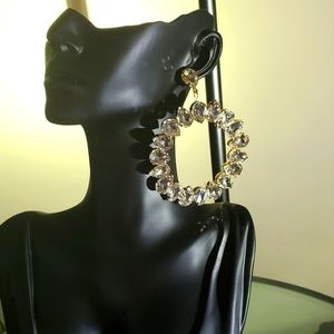 Blinged Hoops